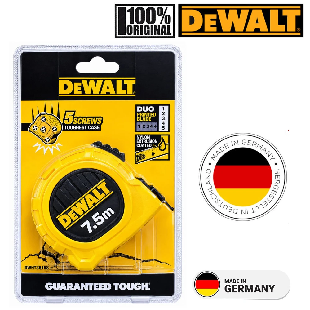 متر 7.5 متری دیوالت مدل حرفه ای کد DWHT- 36158 - نمای 4