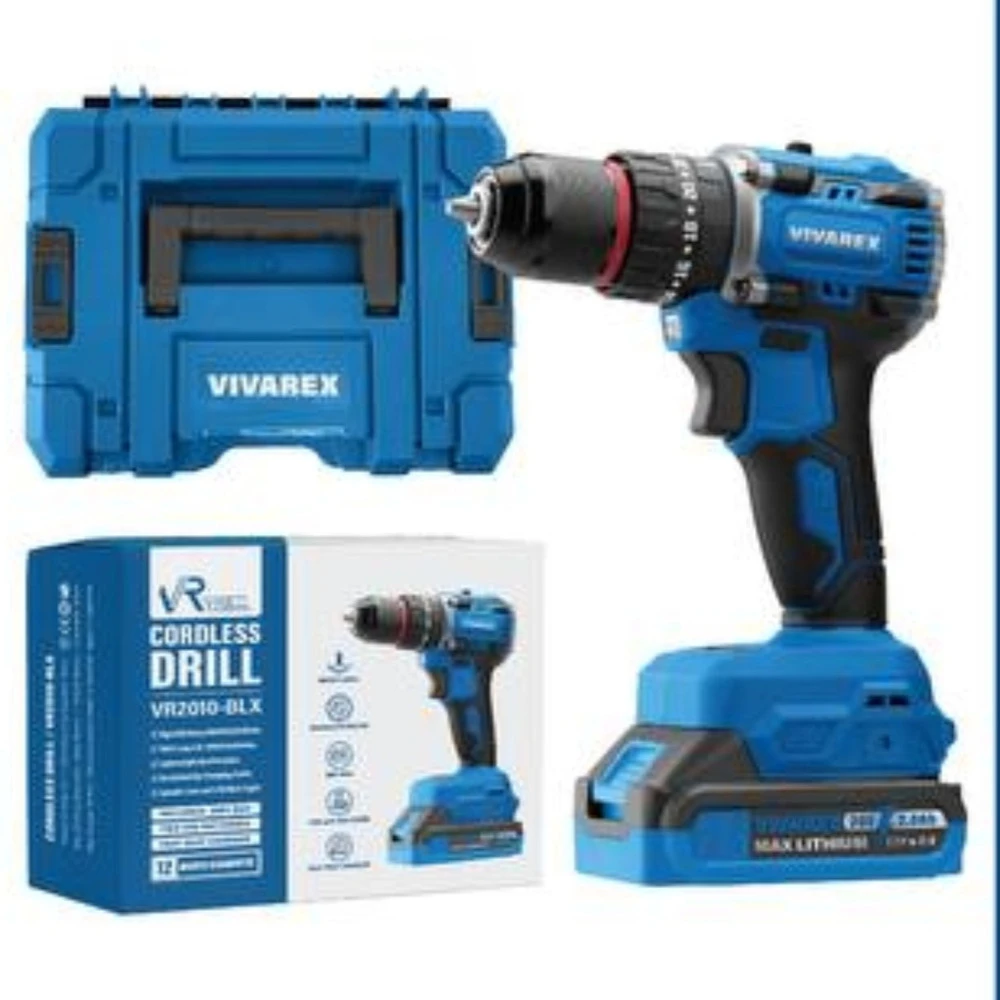 پیچ گوشتی شارژی ویوارکس مدل VR2010-BLX - نمای 3