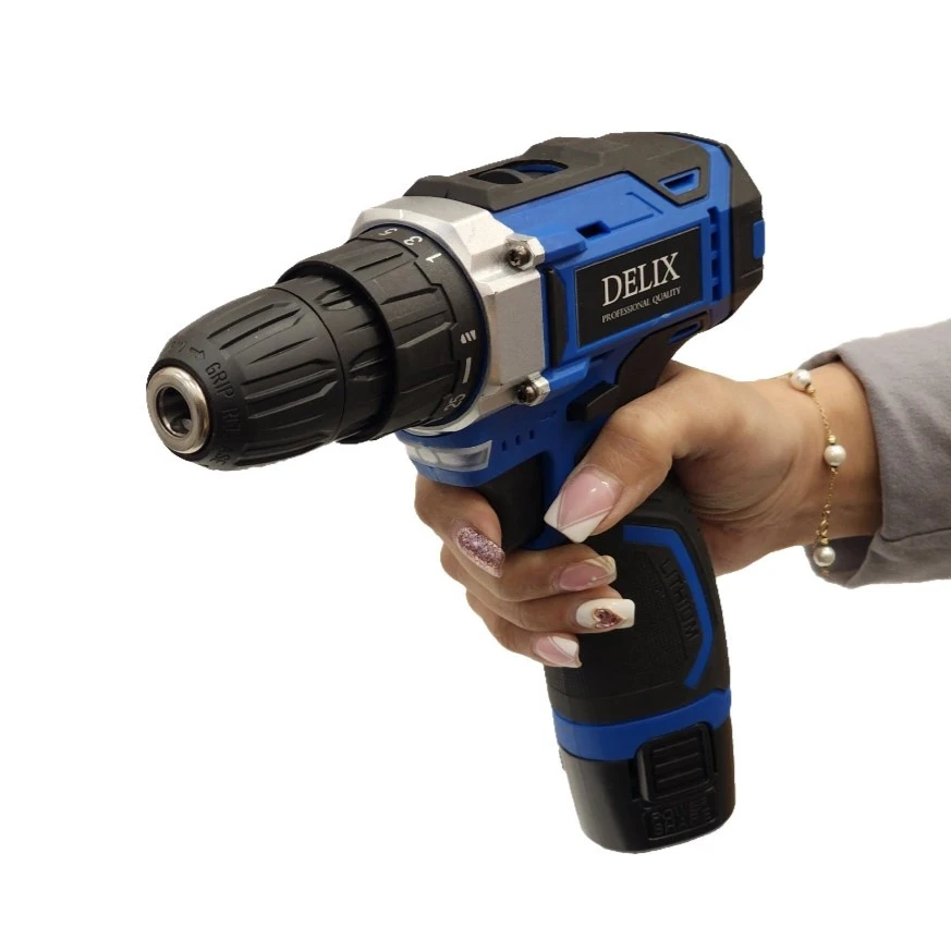مجموعه 47 عددی دریل پیچ گوشتی شارژی دلیکس مدل BSH18V - نمای 5