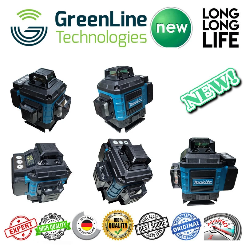 تراز لیزری ماکیتا مدل نور سبز 16 لاین کد 360-LB-3BOX - نمای 4