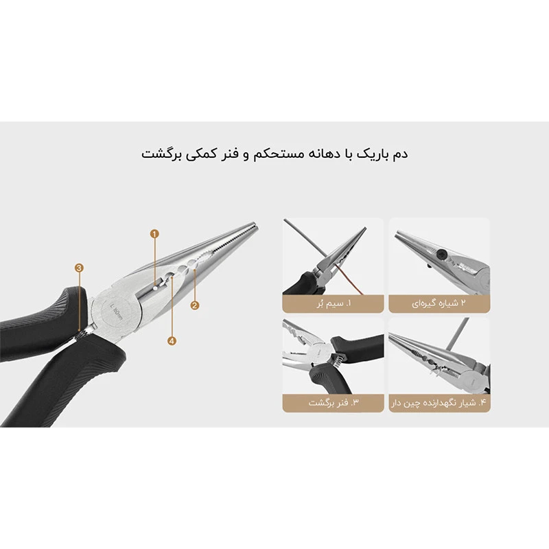 مجموعه 10 عددی ابزار میجیا مدل MJGJX001QW - نمای 4