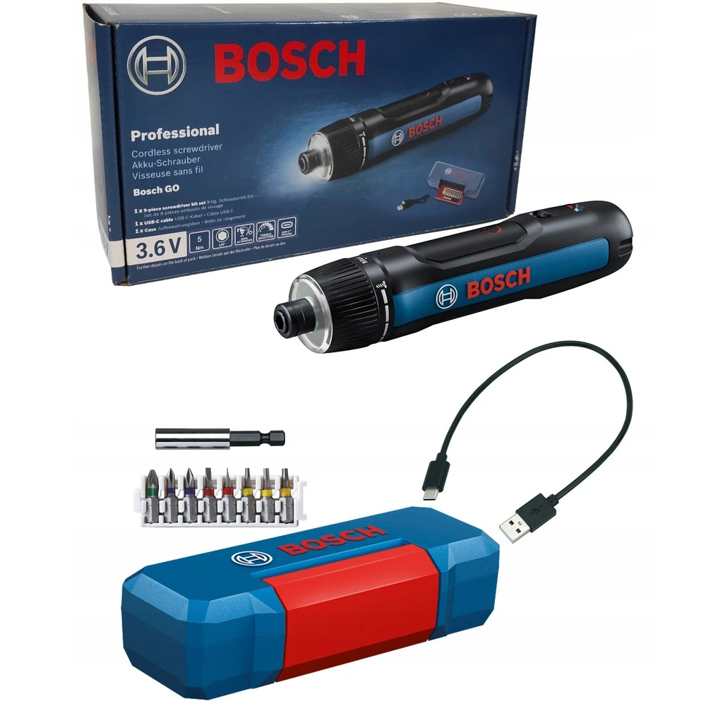 پیچ گوشتی شارژی 3.6 ولت بوش مدل GO (GEN-3) - نمای 6
