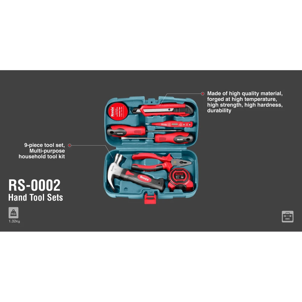 مجموعه 8 عددی ابزار رونیکس مدل RS-0002 - نمای 6