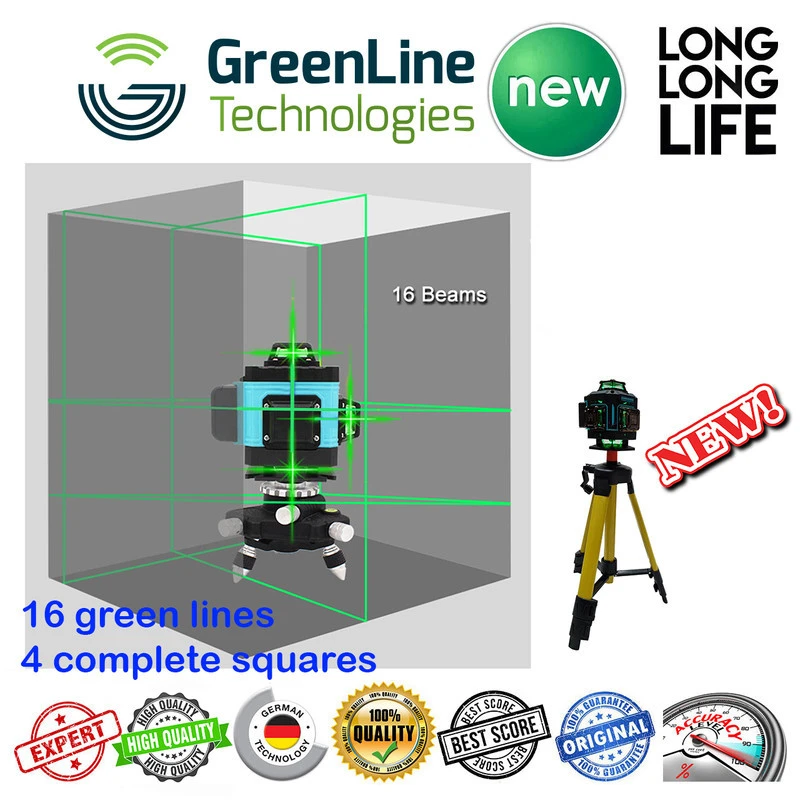 تراز لیزری ماکیتا مدل نور سبز 16 لاین کد 360-LB-3BOX - نمای 2